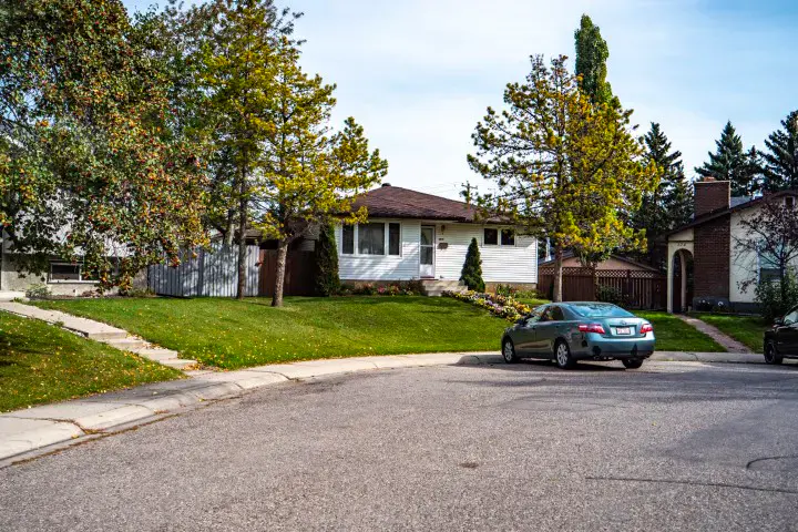 A residential street in Dover